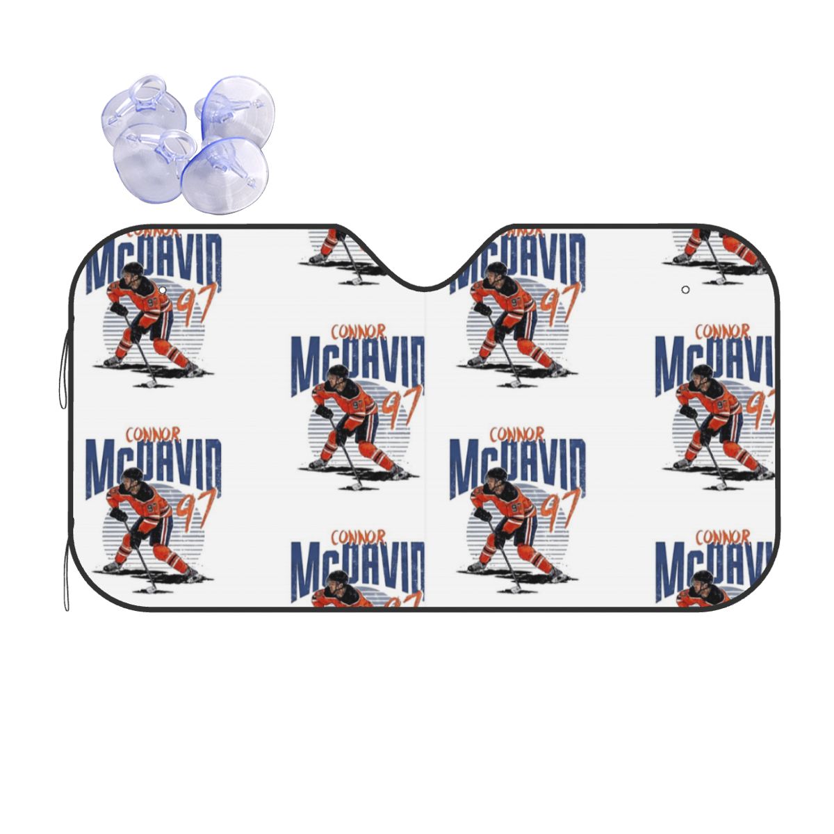 Car Accessories Edmonton - Connor McDavid 97 Osłona przeciwsłoneczna na