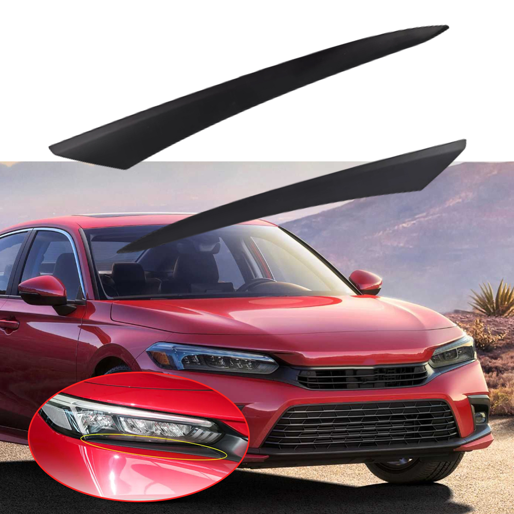 Car Accessories Honda - 1 Para Naklejek Ozdobnych na Reflektory