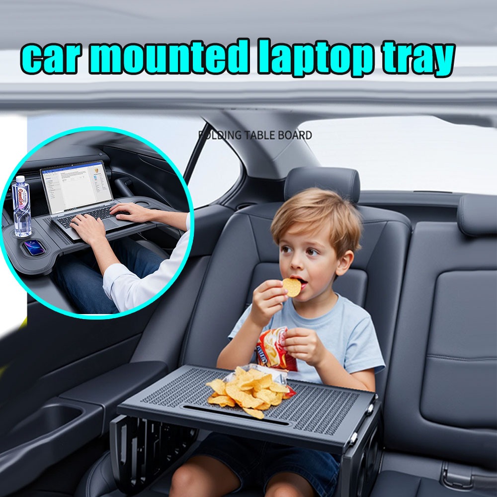 Car Accessories For Road Trip - Składana tacka na laptopa do samochodu,