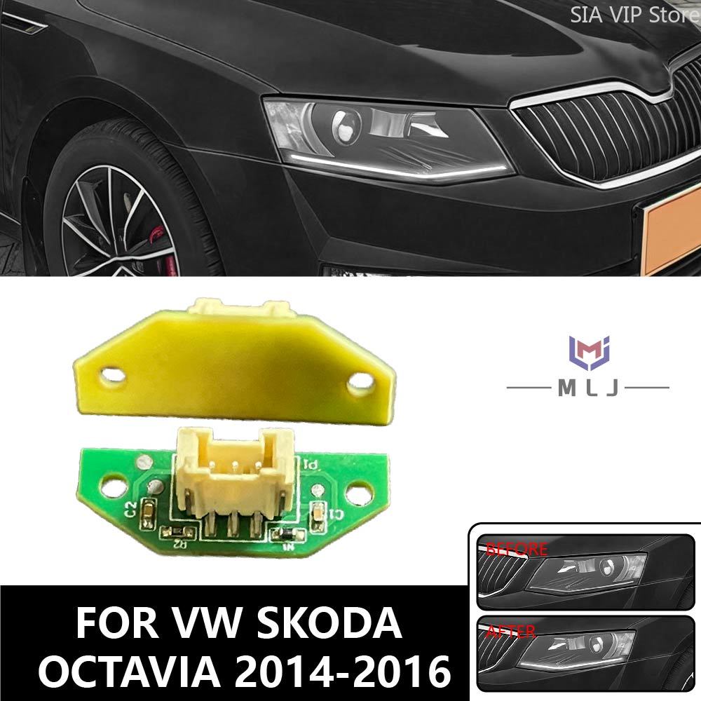 Car Accessories For Road Trip - Moduł LED do reflektorów Volkswagen Skoda