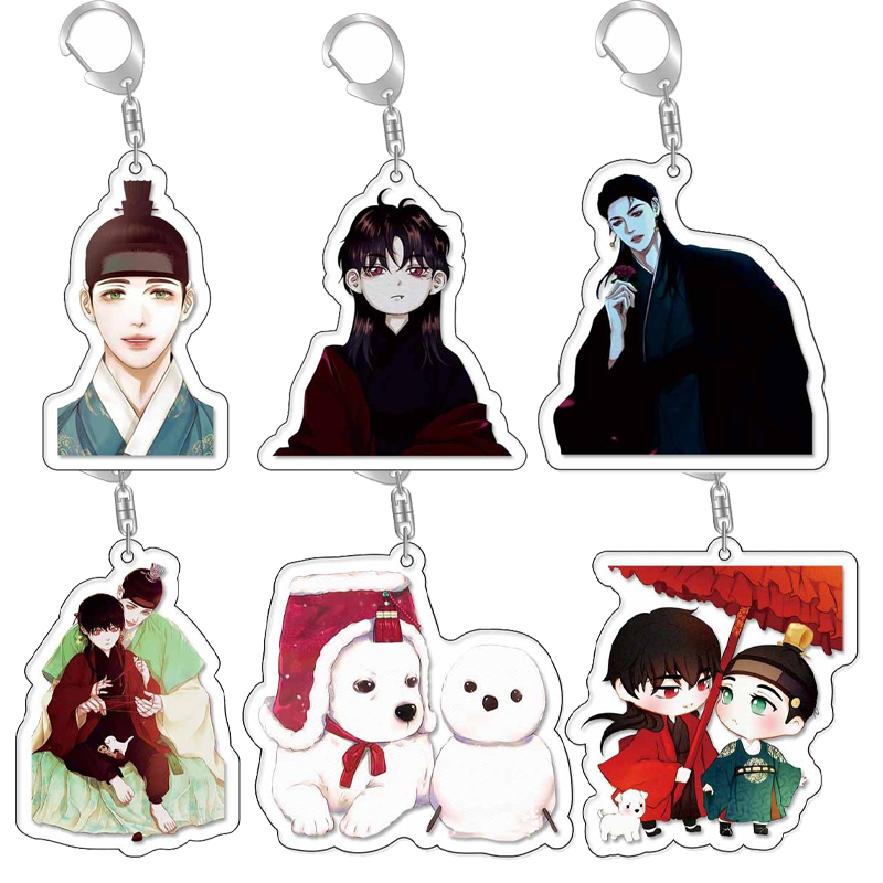 Car Accessories For Boys - Gorący komiksowy breloczek akrylowy w stylu