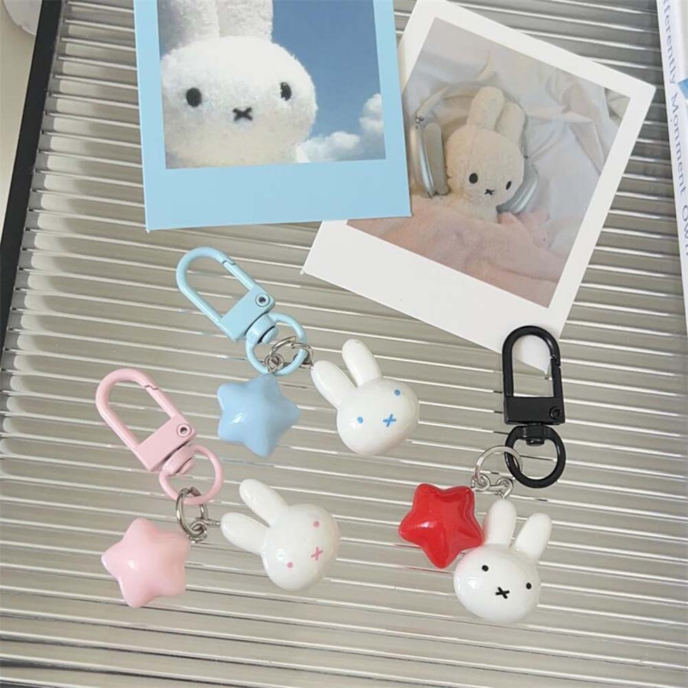 Breloczek z głową króliczka Mi – Car Accessories Etsy recenzja i cena