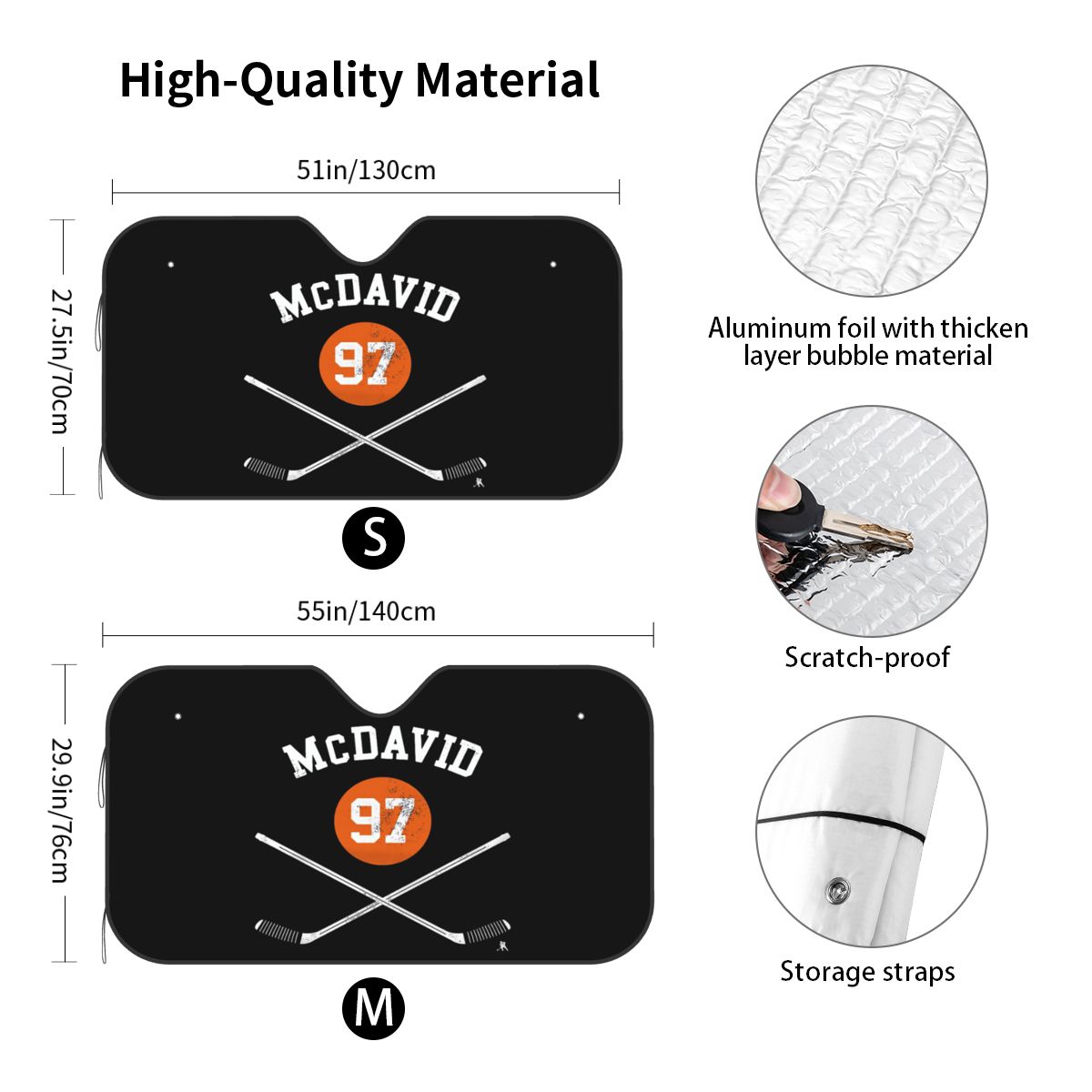 Connor McDavid 97 Osłona przec – Car Accessories Edmonton recenzja i cena