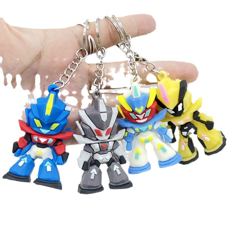 Silikonowy brelok Gundam, mini – Car Accessories For Boys recenzja i cena