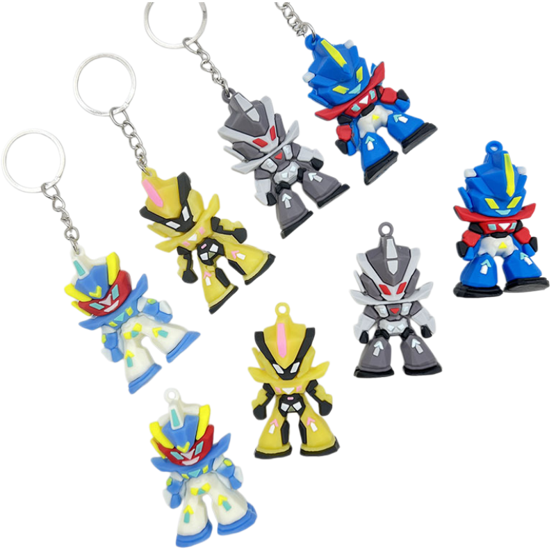 Silikonowy brelok Gundam, mini – Car Accessories For Boys recenzja i cena