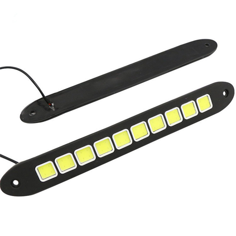 1/2szt DRL COB Samochodowe świ – Car Accessories For Road Trip recenzja i cena
