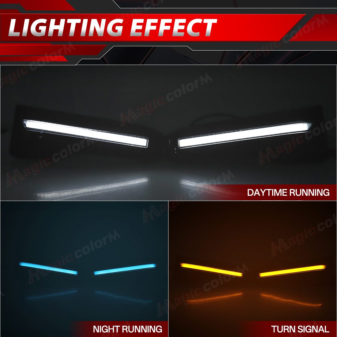 Światła LED DRL do jazdy dzien – Car Accessories For Road Trip recenzja i cena