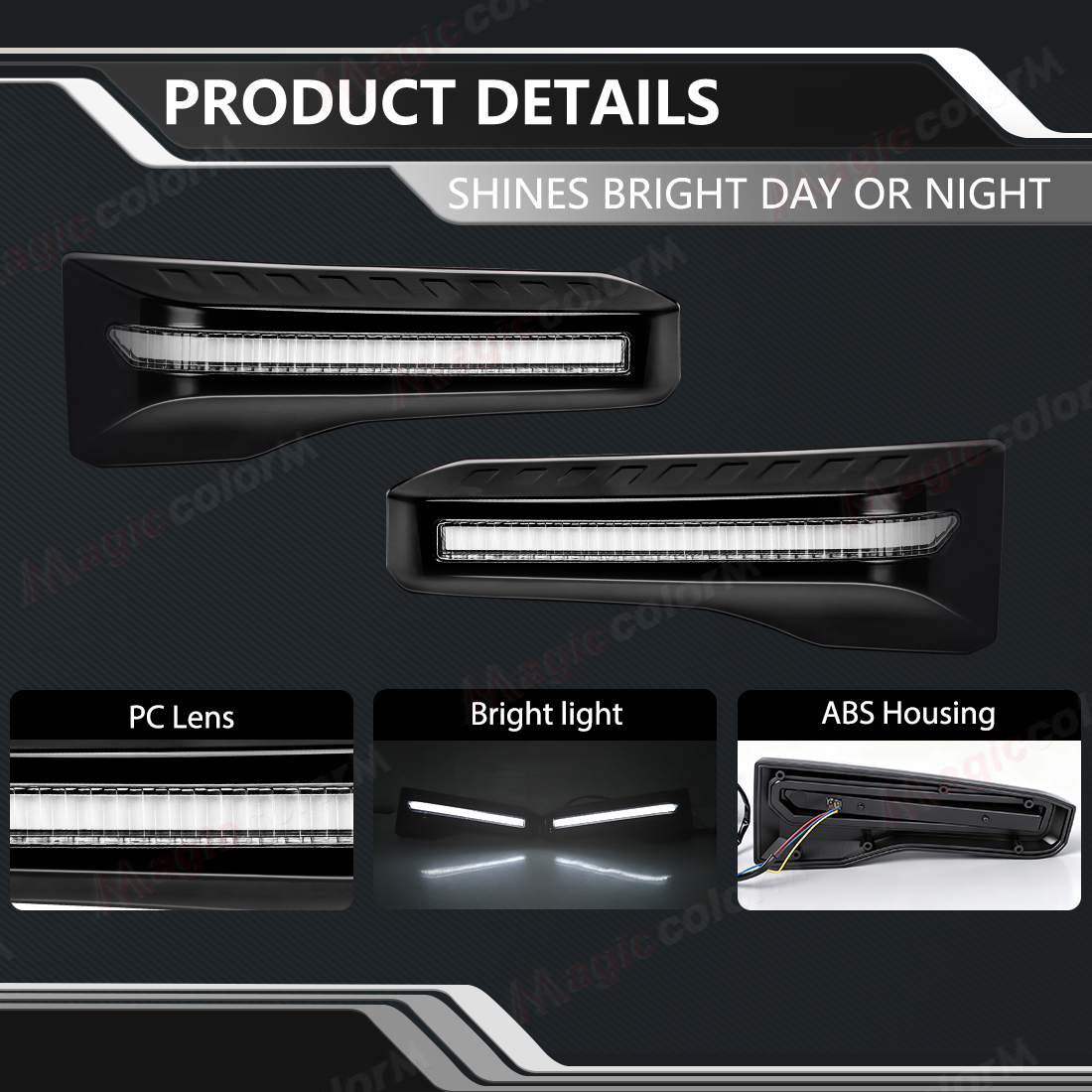 Światła LED DRL do jazdy dzien – Car Accessories For Road Trip recenzja i cena