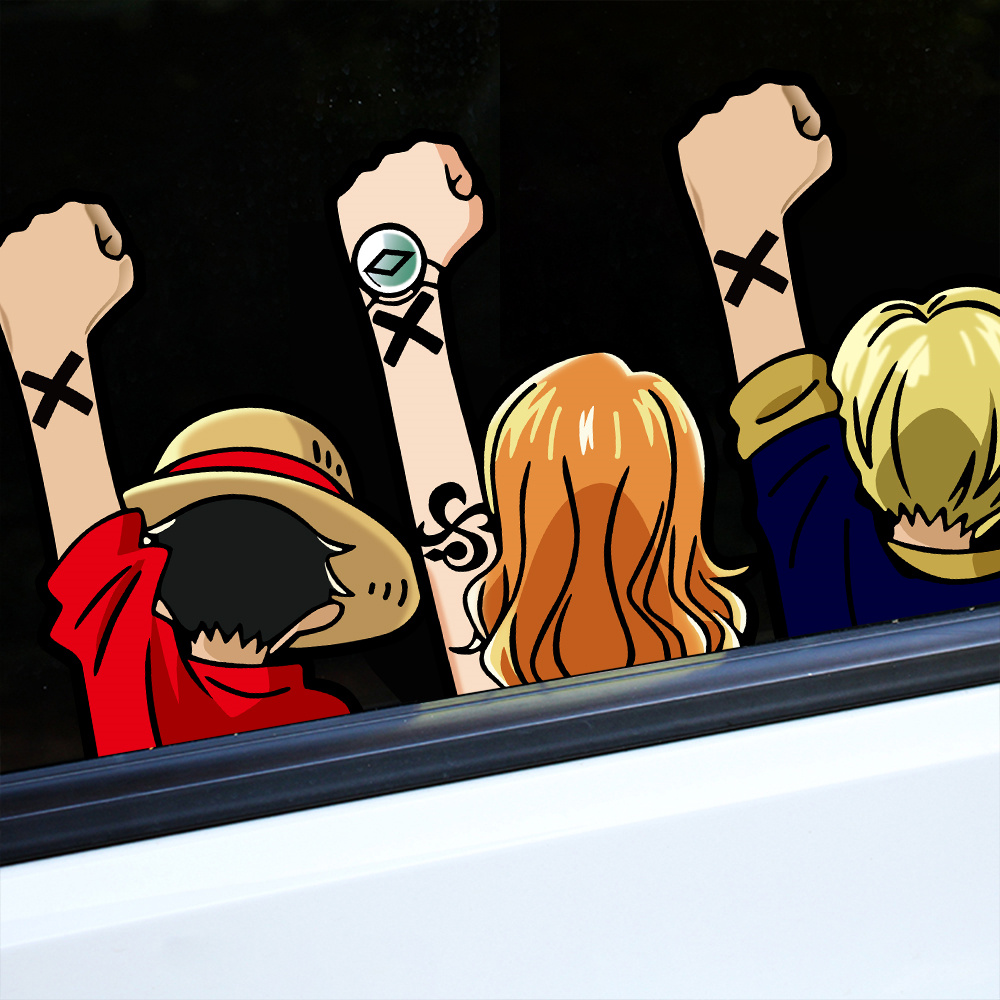 Naklejki samochodowe One Piece – Car Accessories Japanese recenzja i cena