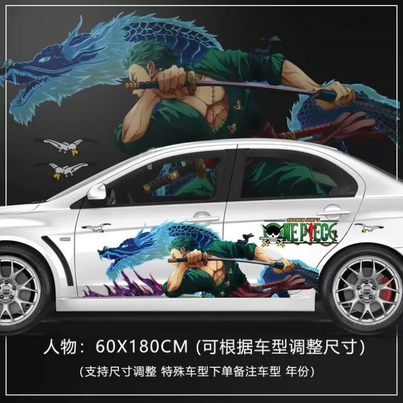 Naklejka One Piece na karoseri – Car Accessories Japanese recenzja i cena